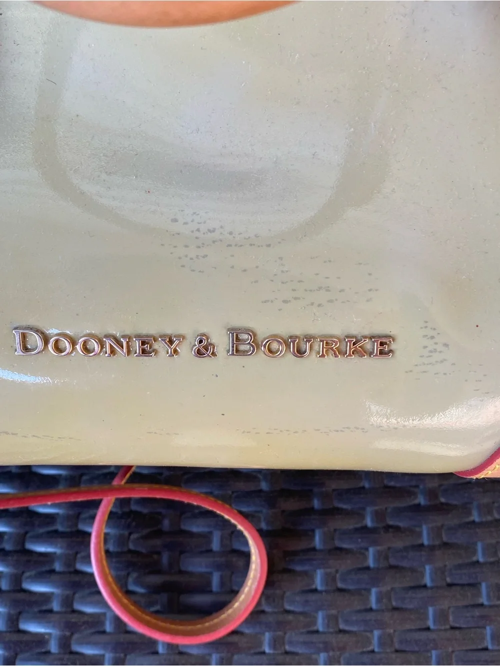 Dooney&Bourke Patent Leather Satchel/Crossbody